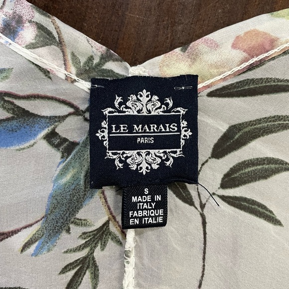 Le Marais Paris floral tunic - Picture 3 of 5